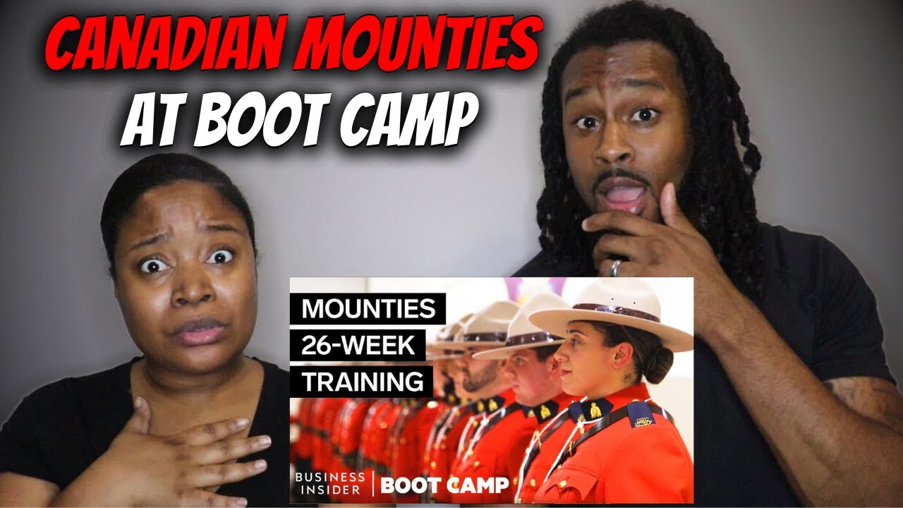 What Canadian Mounties Go Through At Boot Camp | The Demouchets REACT ...