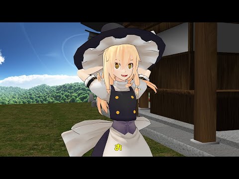 【東方MMD】追憶の博麗神社
