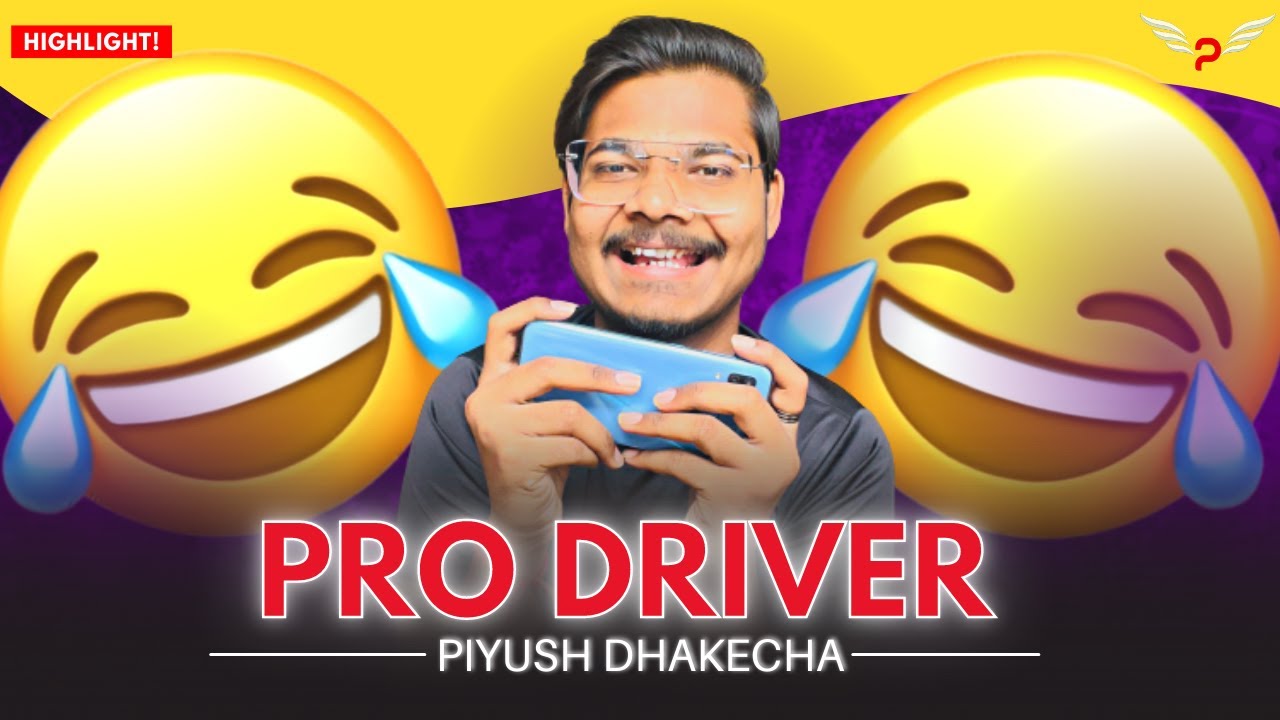PRO DRIVER EVER🤣😛 | BGMI HIGHLIGHT | PIYUSH DHAKECHA😎
