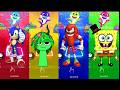 Rainbow Friends x Sonic x SpongeBob - Baby Shark EDM Challenge! 🚀