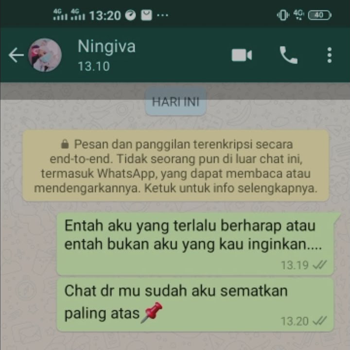 Story wa di gantungin pacar