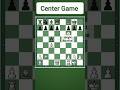 Center Game| How to play chess