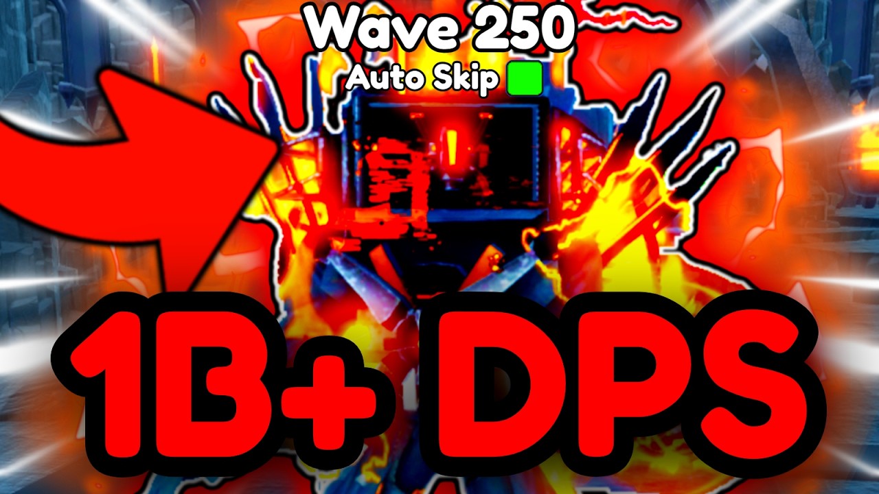 INFECTED TITAN TV MAN BROKE ENDLESS MODE.. (Toilet Tower Defense)