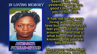 Agnes sonia  Fontellio Charles  memorial