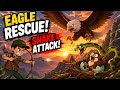 Brave Boy Saves Baby Eagle! | Moral Story for Kids | English Cartoon Story