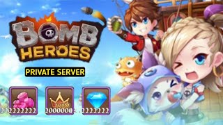 BOMB HEROES - PRIVATE SV - 1.222.222.222 Diamond/Ruby - Free VIP Lv10 screenshot 5