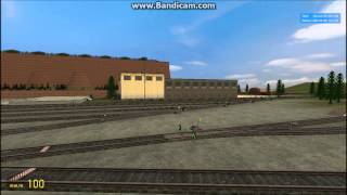 Gmod Train And Car Fun Racing