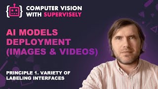 Principle 1. AI models deployment (Images & Videos)