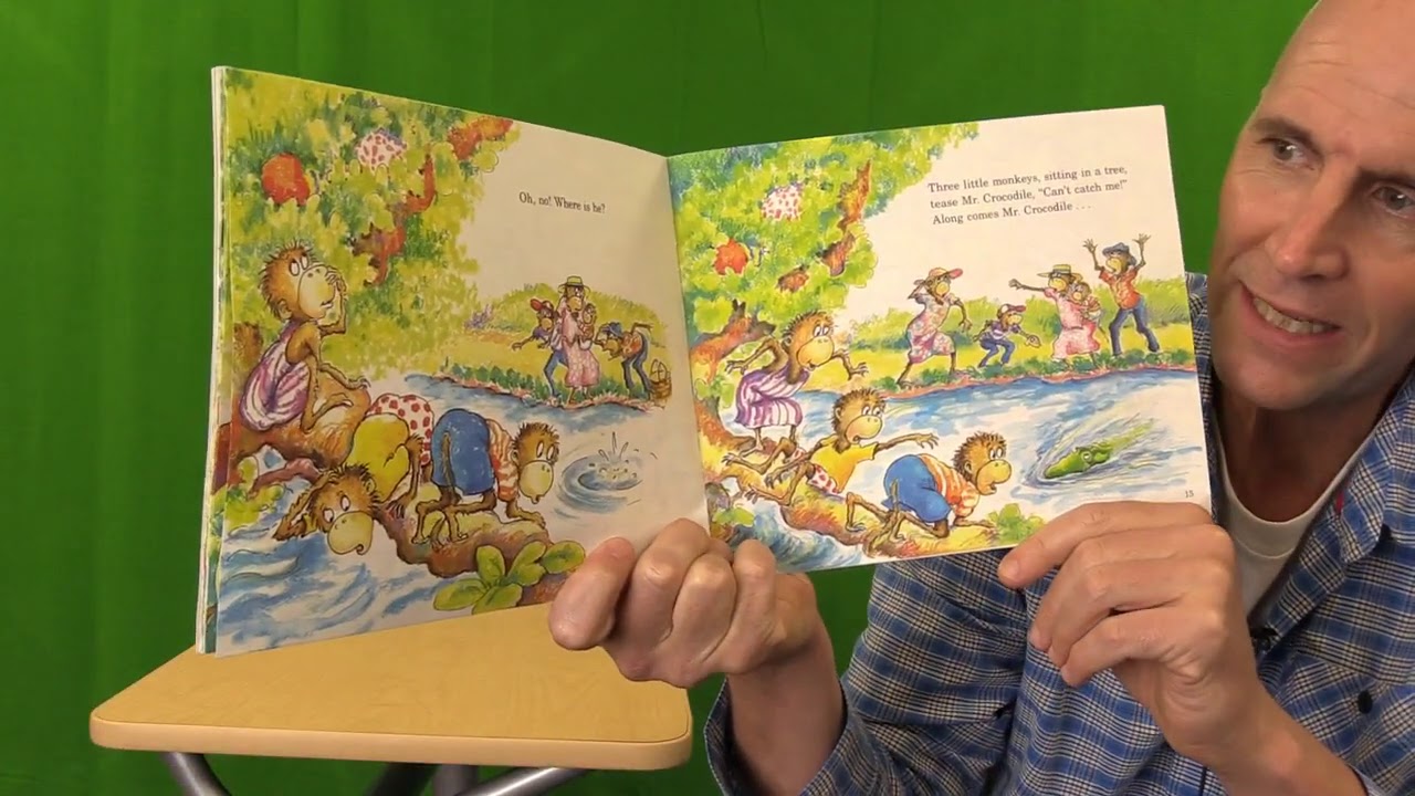 Five Little Monkeys Sitting in a Tree - YouTube