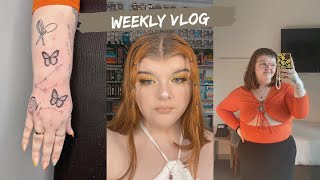 WEEKLY VLOG! | new tattoo, hospital appointments, wrestling, \& family time! | Chloe Benson