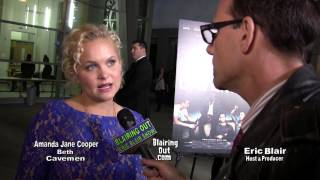 Download Lagu Amanda Jane Cooper  talks w Eric Blair @ The Premiere of Cavemen MP3