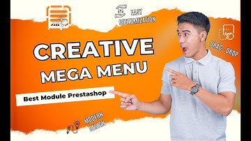 Creative MegaMenu - Drag - Drop & Easy custom