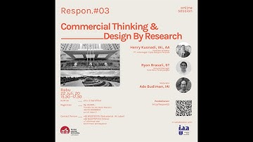 𝐑𝐞𝐬𝐩𝐨𝐧 #𝟑 𝟐𝟎𝟐𝟎 : 𝐂𝐨𝐦𝐦𝐞𝐫𝐜𝐢𝐚𝐥 𝐓𝐡𝐢𝐧𝐤𝐢𝐧𝐠 & 𝐃𝐞𝐬𝐢𝐠𝐧 𝐁𝐲 𝐑𝐞𝐬𝐞𝐚𝐫𝐜𝐡