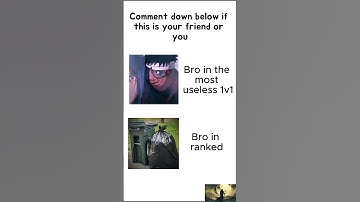 Bro in ranked vs that one 1v1 #shorts