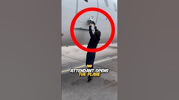 Attendant Tries to Open Gate😳