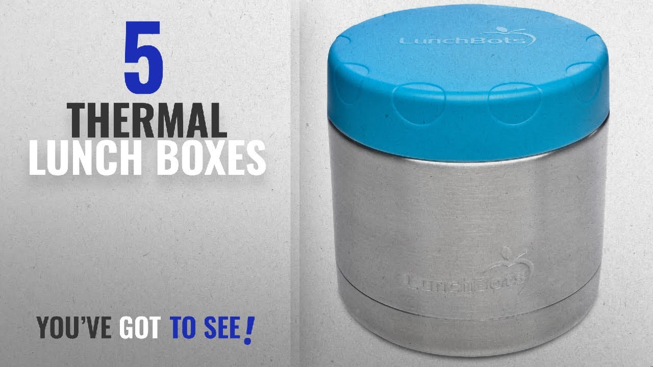 Best Thermal Lunch Boxes [2018] LunchBots Wide Thermal 16 oz. All