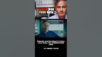 Palantir and The Race For your Data #nhs #palantir #palantiruk