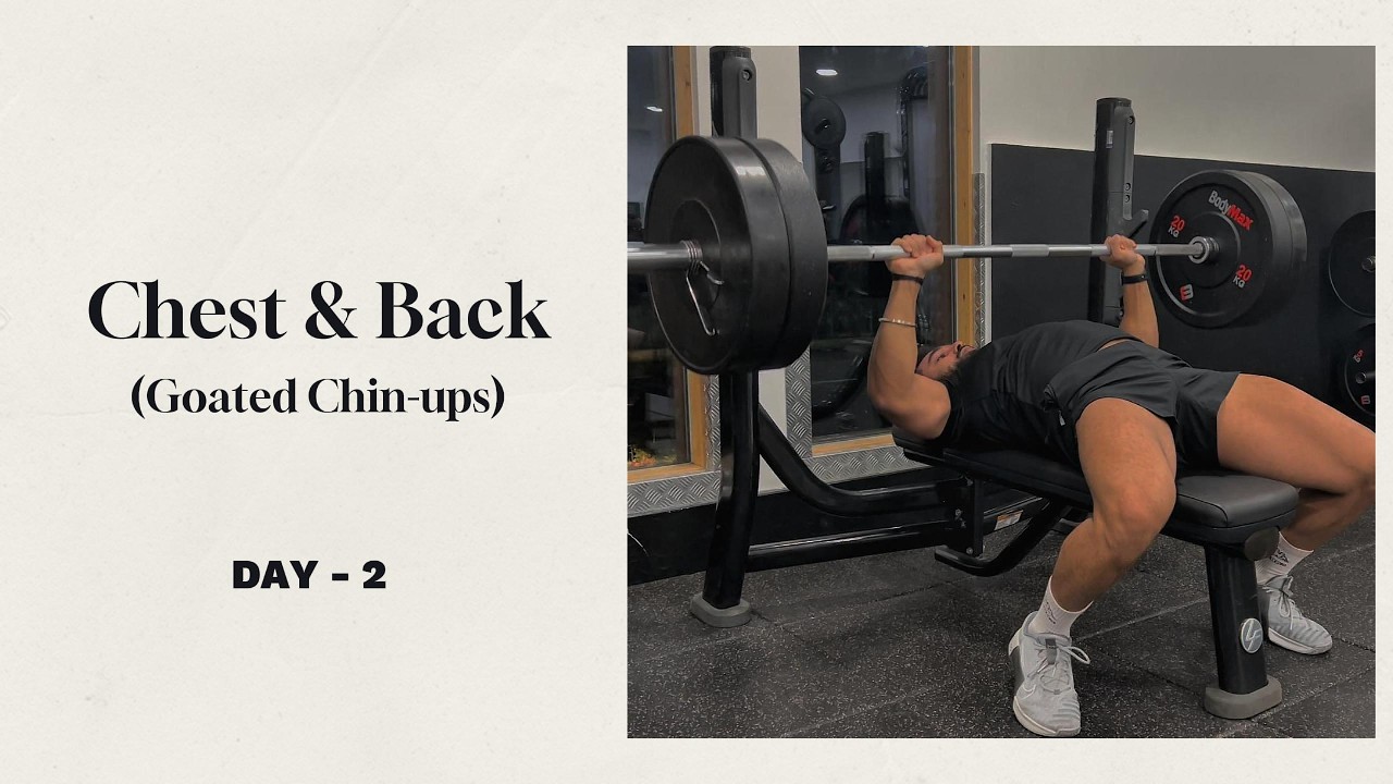 Day 2 - Goated Chin-up are Back !