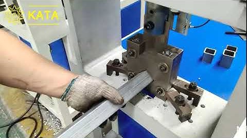 Máy Đột Cắt Thủy Lực: Dùng cho Sắt hộp, Ống kim loại