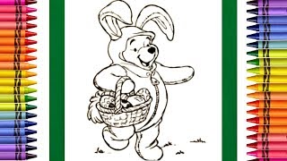 The Coloring Couple Presents: Winnie the Pooh | Happy Easter! | How to