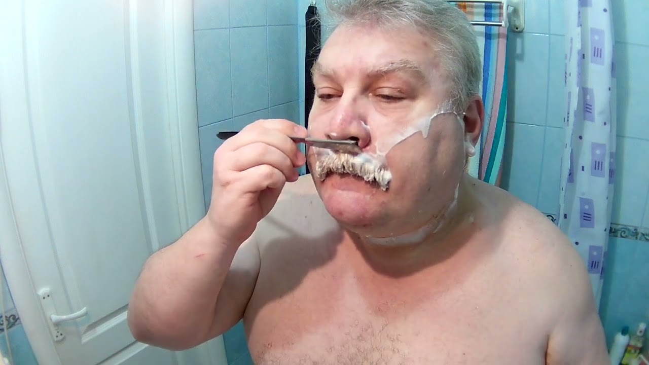 💈 Бритье фреймбэком J.A.Hellberg. Eskilstuna. Sweden