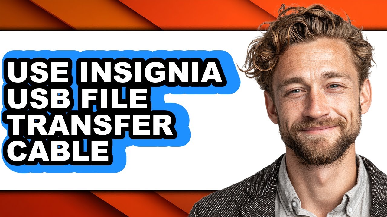 How to Use Insignia USB File Transfer Cable - Easy Guide - YouTube