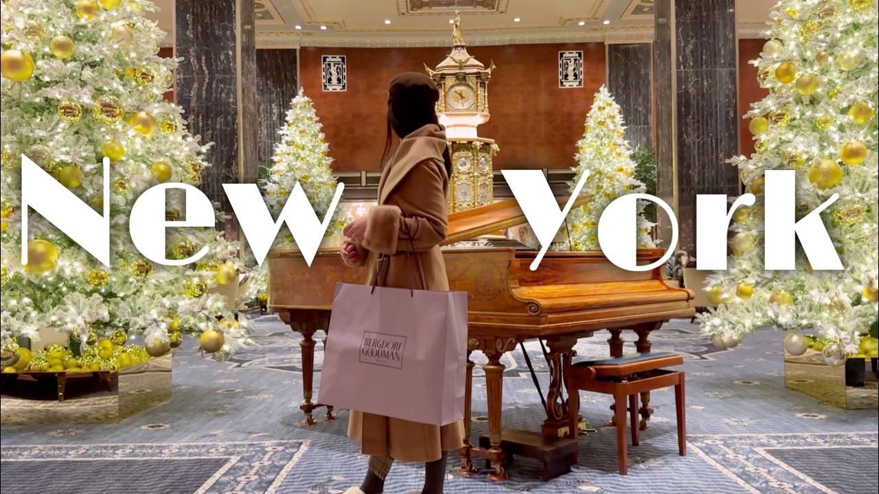 Видеоблог: Из Нью-Йорка в Париж, рождественская атмосфера во всей красе, отель праздничный рынок