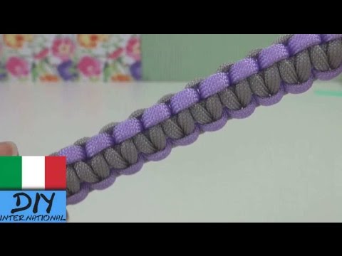 Paracord bracelet tutorial ita - Come realizzare un braccialetto paracord in italiano