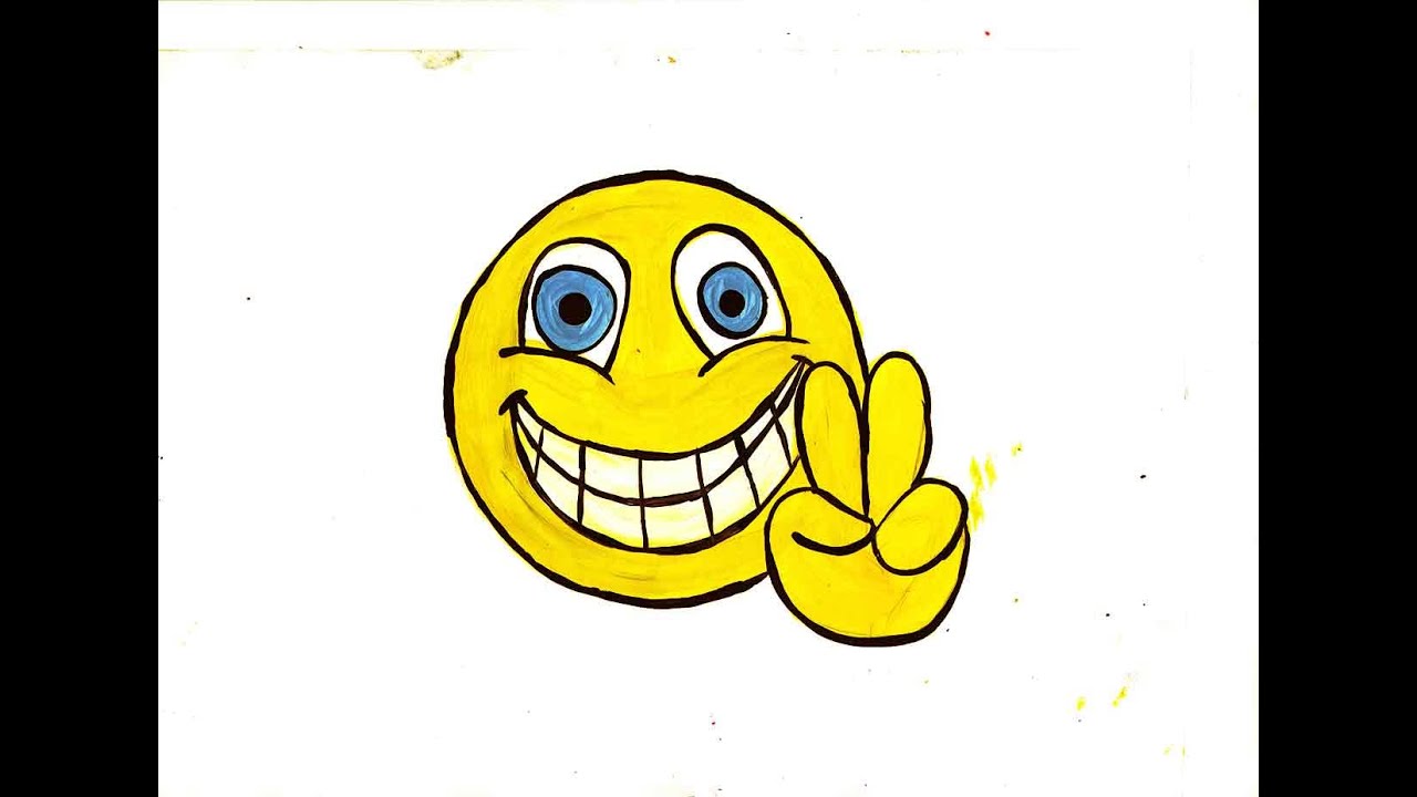 Как нарисовать смайлик класс