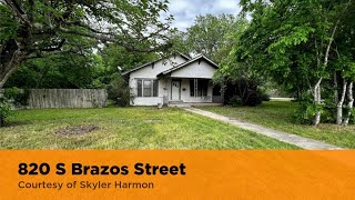 820 S Brazos Street video tour