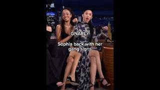 Sophia back with signs 😭 || #katseye