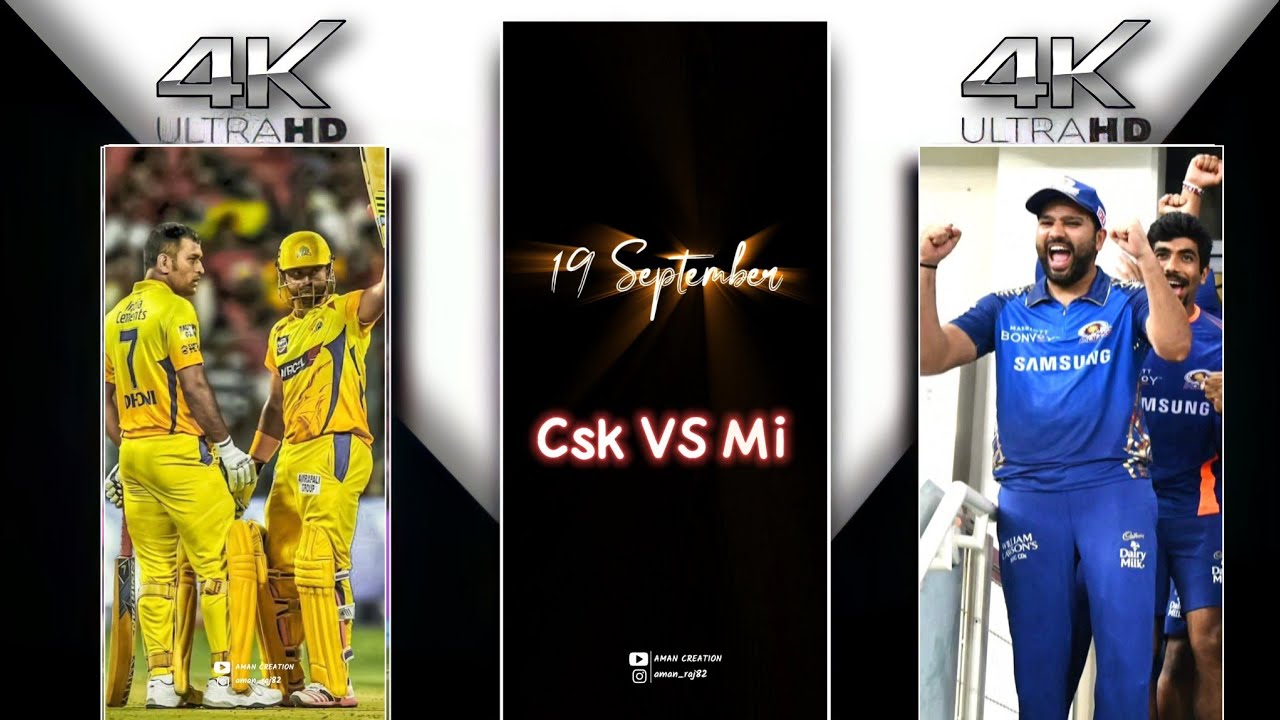 CSK vs MI 😍Status 2021 || CSK vs MI 🔥 4K Full Screen Status || IPL 2021 Coming Soon Status