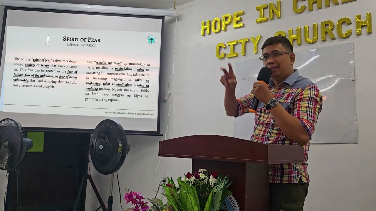 Ano-ano Ang Mga Isinasaad Ng 2 Timoteo 1:7 | 2 Timothy 1:7