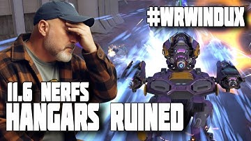 WR | HANGARS RUINED - 11.6 NERFS 🎄 #WRwinDUX ROBOT GIVEAWAY 