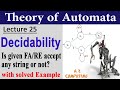 Decidability in Automata: Can Finite Automata and Regular Expressions Accept Any String? 🤖
