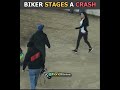 Biker Fakes A Crash To Propose His Girlfriend