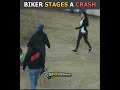 Biker Fakes A Crash To Propose His Girlfriend 