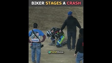 Biker Fakes A Crash To Propose His Girlfriend