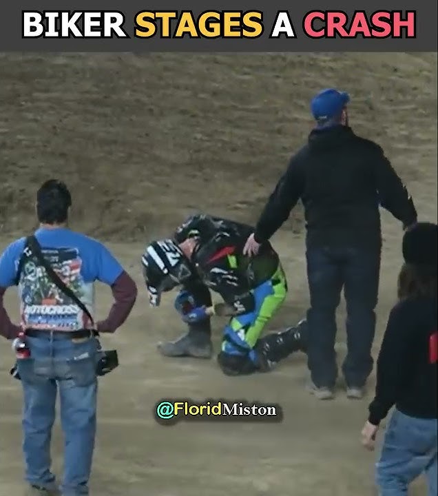 Biker Fakes A Crash To Propose His Girlfriend