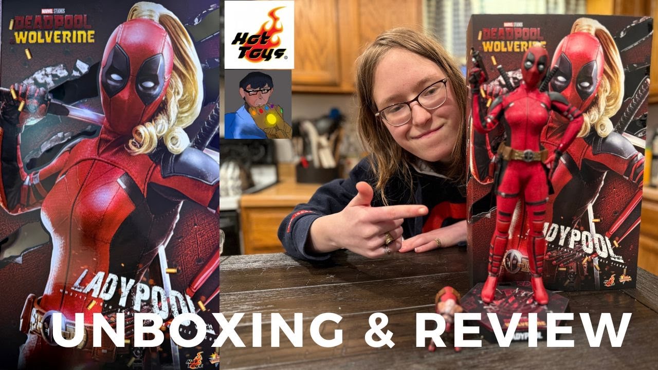 Hot Toys Ladypool Deadpool & Wolverine Unboxing & Review