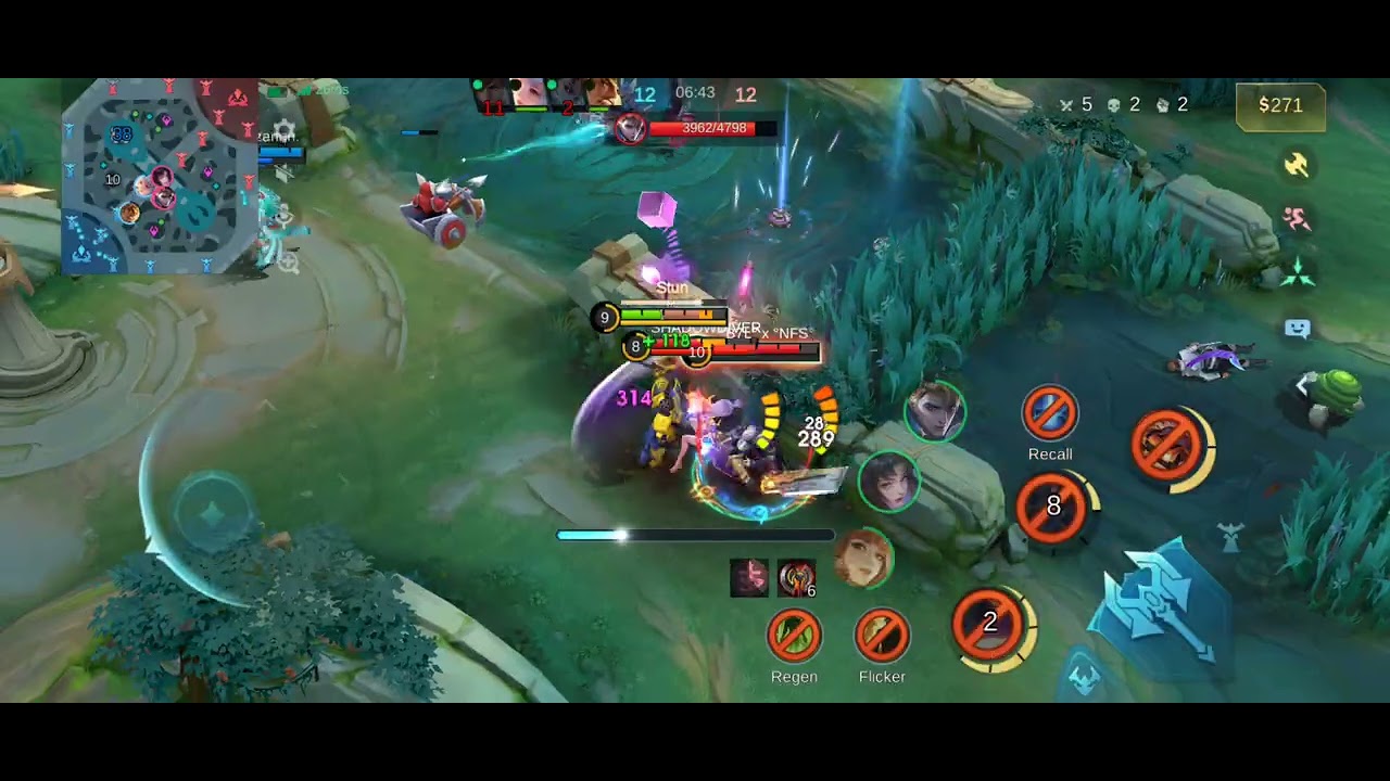 Gameplay X-Borg Skin Transformer VS Guinivere