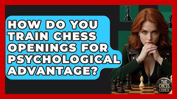 How Do You Train Chess Openings For Psychological Advantage? - The Chess Codex