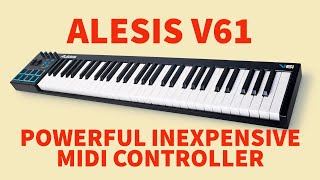 Alesis V61: powerful inexpensive MIDI controller