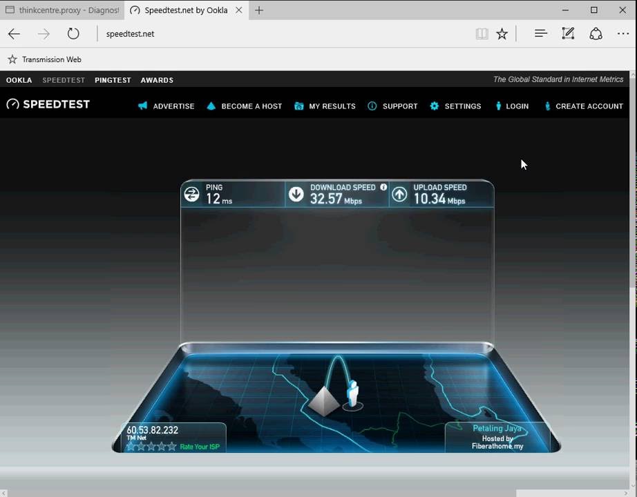 Pfsense box speed test on TM UniFi connection - YouTube