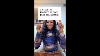 Stop Debt Collector Calls LEGALLY (3 Step Shield) #shorts