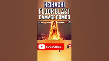 Heihachi New Floor Blast Combo Tekken 8 #tekken8combo #heihachicombo