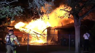 3 people displaced after fire rips through southwest Miami-Dade home