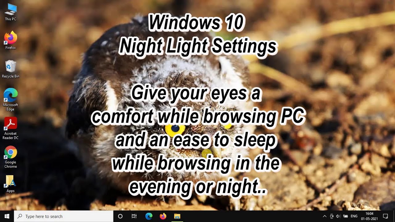 Windows 10 Night Light Settings Night light displays warmer colors to