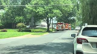Fairfax city fire foam engine 403 