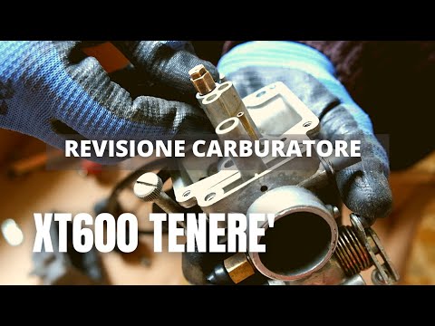 Carburetor restoration of XT600 TENERE&rsquo; 600 | FULL TUTORIAL ITA